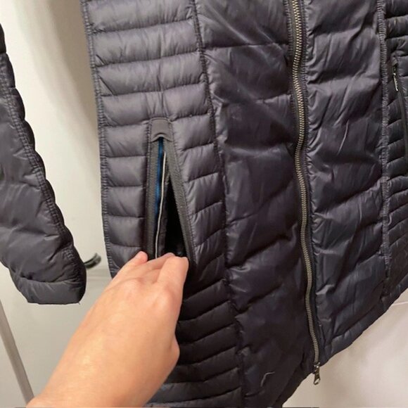 Kuhl SpyFire Down Parka Puffer Coat Black Size XS - Picture 9 of 16